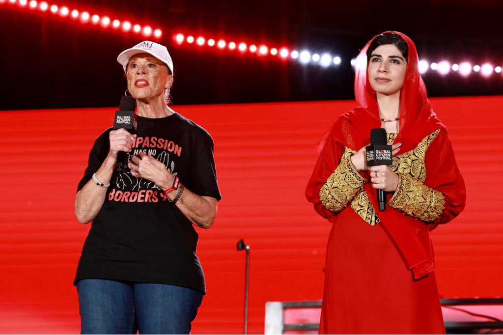 LEARN Afghan’s Head Delivers Powerful Speech at the 2025 Global Citizen Festival